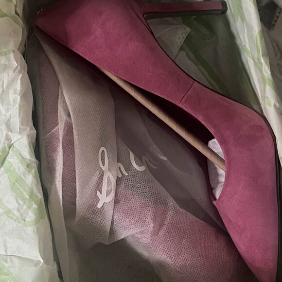Sam Edelman • Hazel Suede Pointed Toe Stilettos • Women’s 9 • NIB - Picture 11 of 12